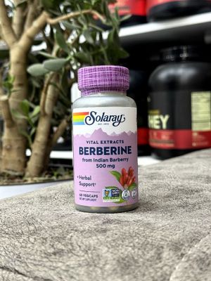 Solaray Berberine 500 mg, берберин.