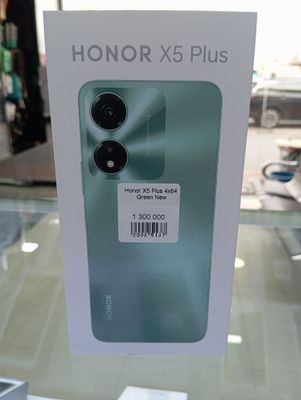 Honor x5 plus green 4/64 1yil kafolatli