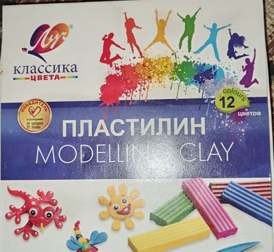 Пластилин новый для школиниво