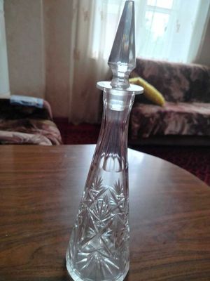 Графин хрустальный . Производство СССР.