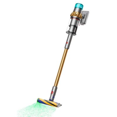 Пылесос Dyson V15 Detect Absolute Золотистый/Серебристый