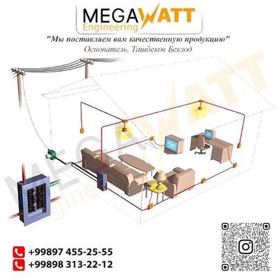 Электромонтаж и монтаж трансформаторов от 0,4 до 110кВА