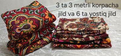Korpacha va yostiq jildla barchasi 70000 som