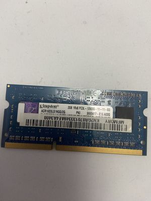 Озу RAM 2GB PC3L 12800S