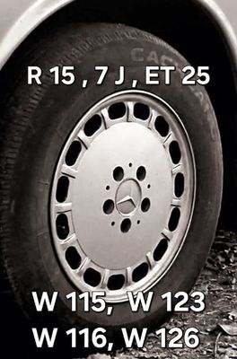 R 15,ET 25, 7J , 5×112 мерседес mercedes диски