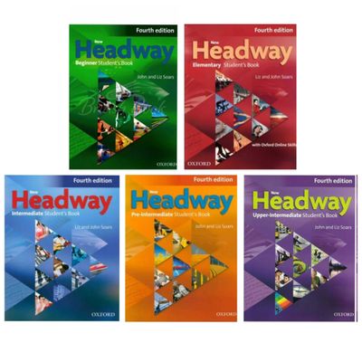 Доставка. 4th edition New Headway Beginner elementary intermediate pre