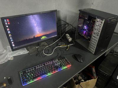 H110 i5 8gb rx580 ssd 256 1tb hdd