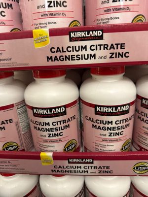 Kirkland Calcium Magnesium and Zinc with D3 500 tablets