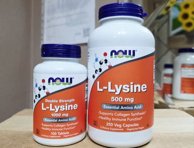 ДОСТАВКИ НЕТ Now L-lysine 500 , 1000 mg Made in USA