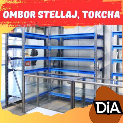 Складские стеллажи, стеллаж для склада, ombor stellaj, tokcha