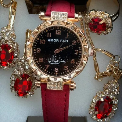 Amor Fati – Qizil Soat va Zargarlik To‘plami