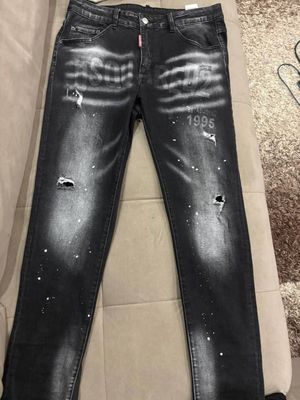 Slim fit jeans dsquared 2, слим фит джинсы дисквард 2