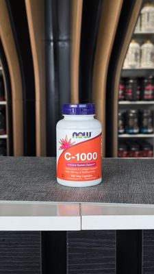Now Foods Vitamin C 100 veg capsules.