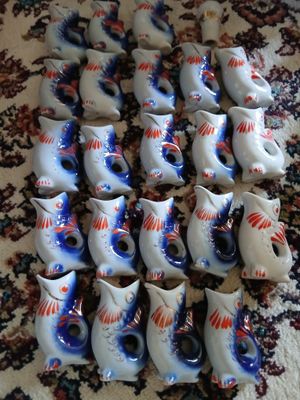 Фарфоровые рыбки
