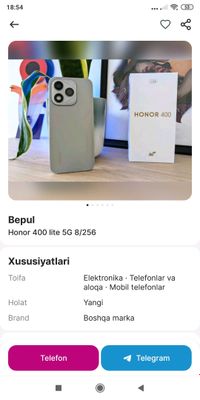 HONOR 400