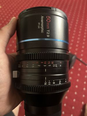 Anamorphic 50mm sony