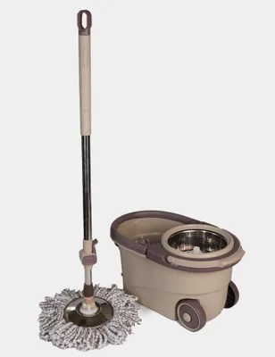 Швабра с ведром и с автоматическим отжимом