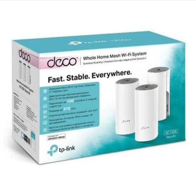 Tplink Deco E4 pack 3. dvuxdiapazonniy WIFI AC 1200 sistema mesh