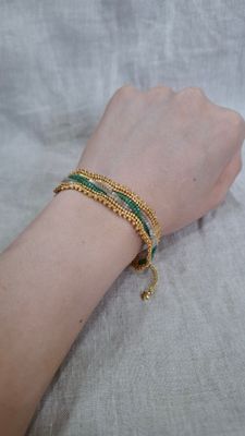 Браслеть из премиум класса бисера