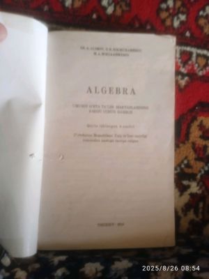 algebra 9-sinf 2019 yil chiqqan
