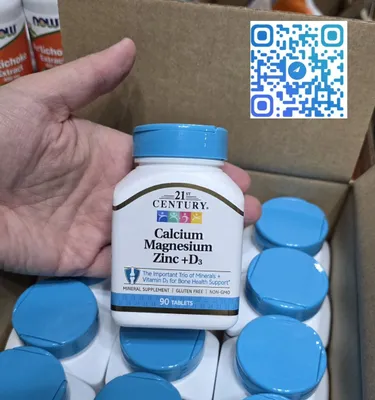 ДОСТАВКИ НЕТ 21 century комплекс кальций&магний&цинк&д3 90шт Made USA