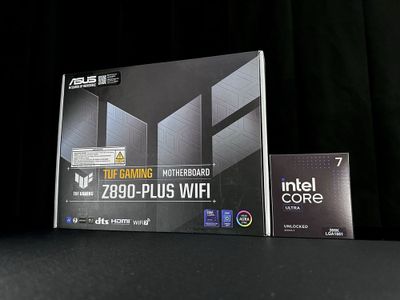 Новый Комплект Intel Core Ultra 7 265K +Asus TUF Gaming Z890-Plus WiFi