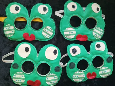 Детские маски Лягушки