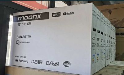 Телевизор Moonx 43 55 smart tv arzon Первые руки Гарантия