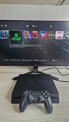 PlayStation 4 Slim (прошивка 9.0) — полностью готовая к игре