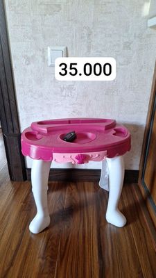 qizla uchun igrushka detskiy beshik stolik