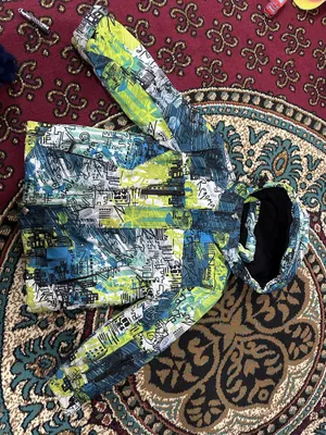 Зимняя теплая куртка для мальчика на 4-5,6 лет