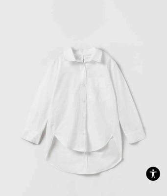 ZARA KIDS Рубашка для девочек 7-8 лет