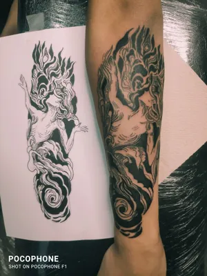 татуировки в различных направлениях и перманентный макияж