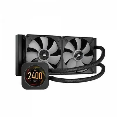 Система водяного охлаждения Cooler CORSAIR H100I ELITE LCD 240mm ++