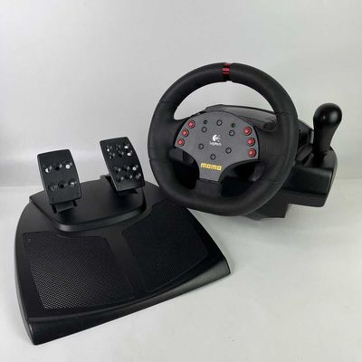 Игровой руль Logitech MOMO Racing, 900 градусов, отличное состояние