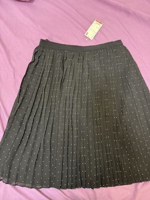 Новая юбка шифон с подкладом Uniqlo