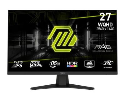 msi 27" 240hz IPS 2K Monitor Yangi