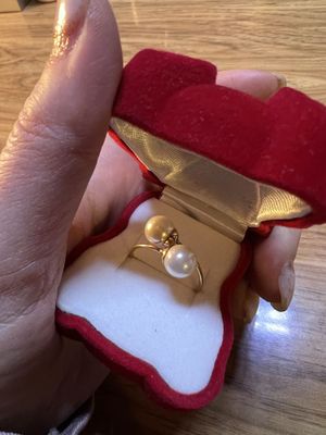 Колечко с жемчугом Золото 585*