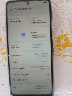 Xonor Telefon Sotiladi