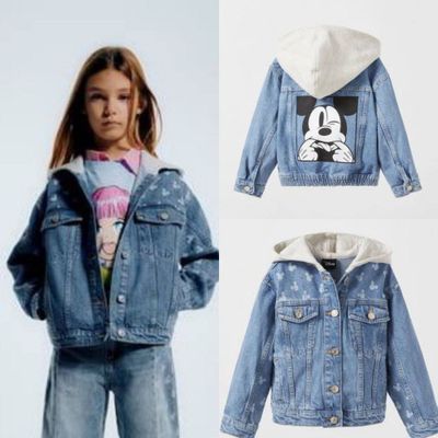 Джинсовая куртка от ZARA, 7-8 лет