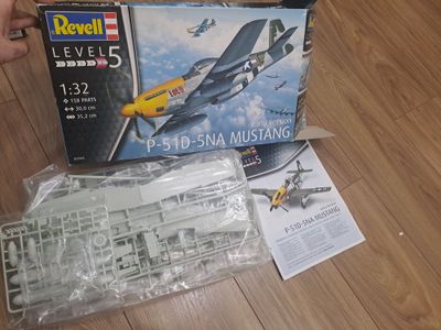 Сборная Модель revell масштаб 1 32 самолёта p 51 mustang