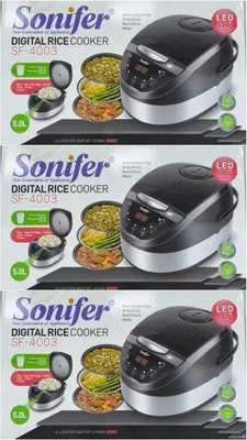 Супер новый Рисоварка и мультиварка sonifer. Янги мультиварка