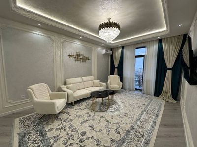 Жк Kazahstan! 3х комнатная квартира с прекрасным авторским ремонтом!