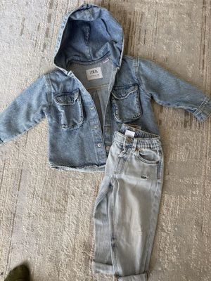 Куртка джинсы zara