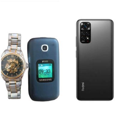 Redmi note 11S, Samsung gusto, Rolex mexanika