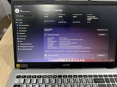 Noutbook Acer 11 pakaleniya core i4 studentlar uchun