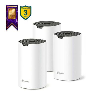 Wi-Fi роутер TP-Link	Deco S7(3-pack) AC1900