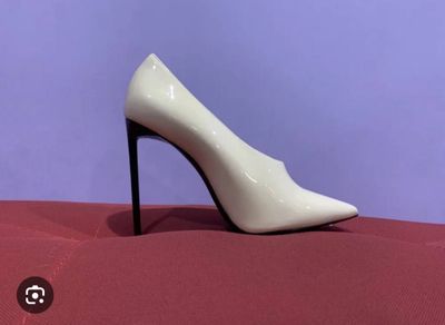 Туфли оригинал молочные Saint Laurent