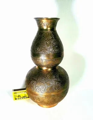 ваза латунная