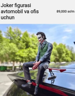 joker figurasi avtamabil va ofis uchun
